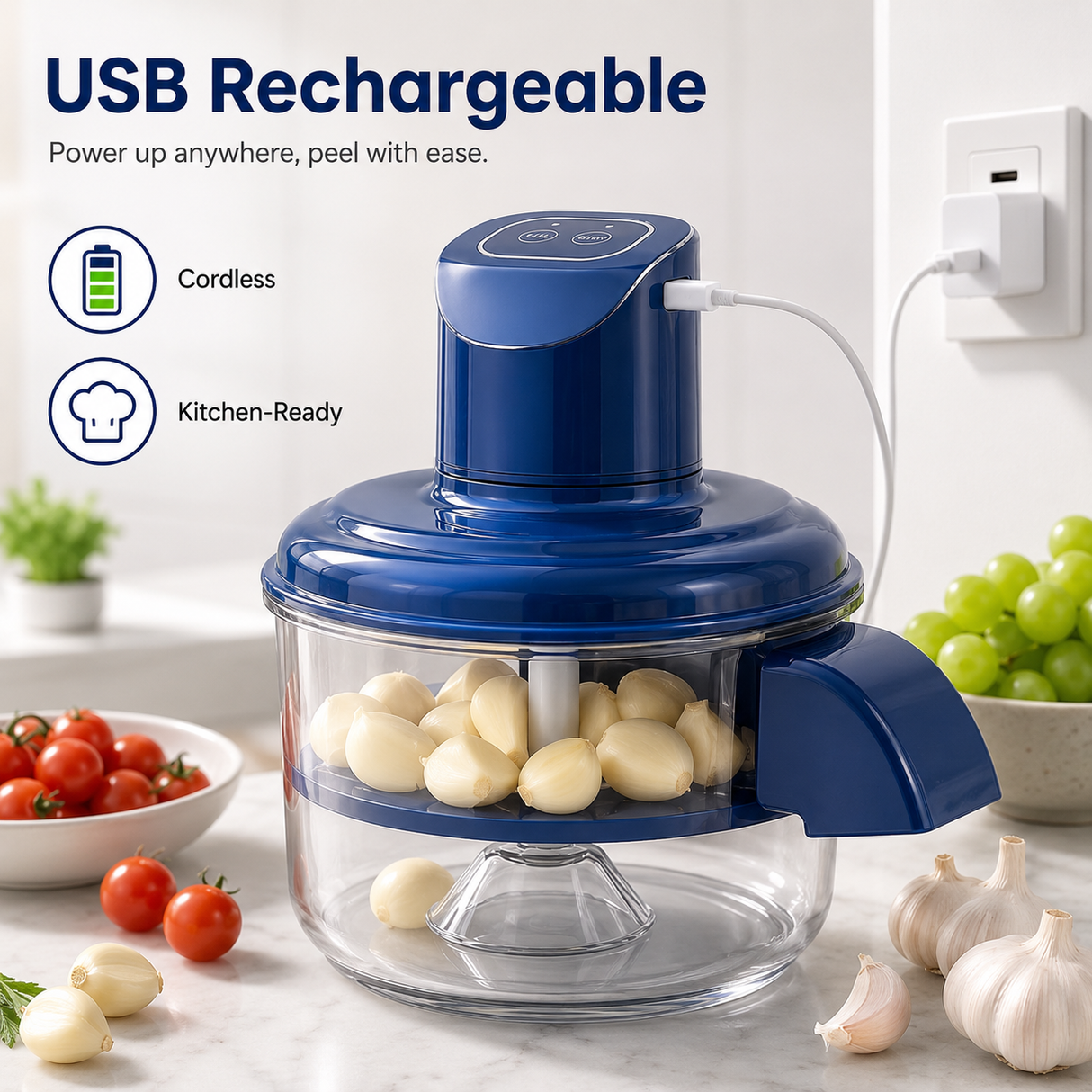 ๐ง๐No More Peeling by HandโกElectric Peeler