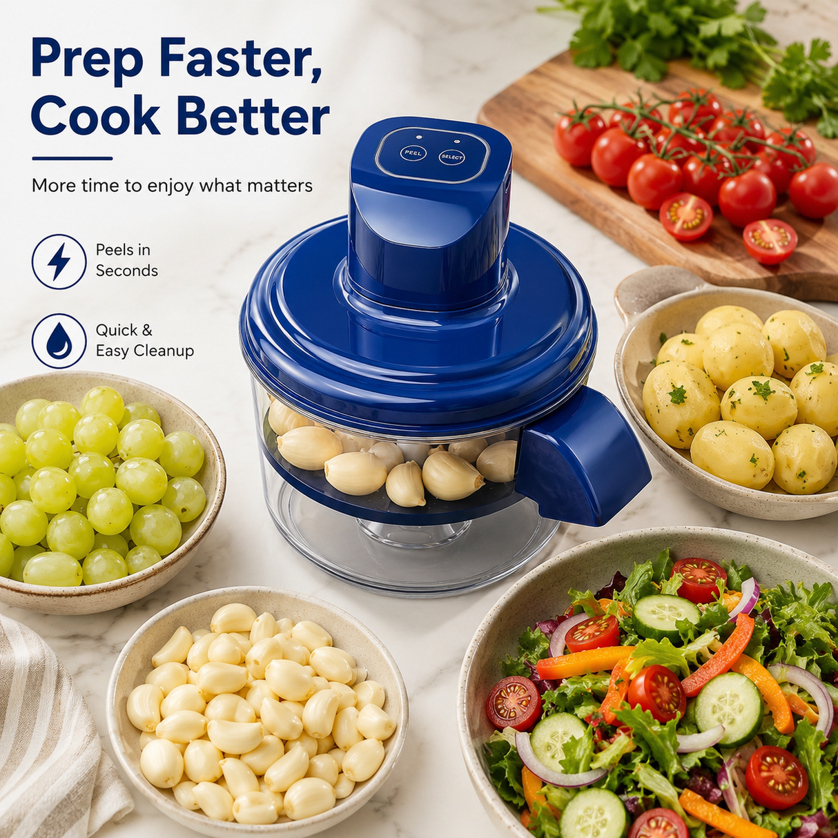 ๐ง๐No More Peeling by HandโกElectric Peeler
